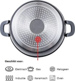 Cheffinger 28cm Lage Kookpot / Braadpan - CF-SC28 -Kookwereld Winkel 1110x1200