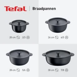 Tefal Trattoria Braadpan - Ø28 Cm - Inclusief Deksel 38 Tefal Trattoria Braadpan - Ø28 Cm - Inclusief Deksel -Kookwereld Winkel 1194x1200 2