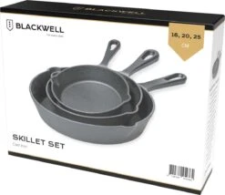 Blackwell Koekenpannenset - Gietijzer - ø 16, 20 En 25 Cm - Zonder Anti-aanbaklaag 15 Blackwell Koekenpannenset - Gietijzer - ø 16, 20 En 25 Cm - Zonder Anti-aanbaklaag -Kookwereld Winkel 1200x1038