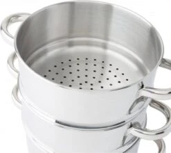 Merkloos Imperial Kitchen Stoompan - 20 Cm - 3 Delig - 21 X 26cm 9 Merkloos Imperial Kitchen Stoompan - 20 Cm - 3 Delig - 21 X 26cm -Kookwereld Winkel 1200x1071 1