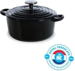 BK Bourgogne Braadpan Ø 20 Cm - Zwart - Gietijzer - Inductie 20 BK Bourgogne Braadpan Ø 20 Cm - Zwart - Gietijzer - Inductie -Kookwereld Winkel 1200x1134 1