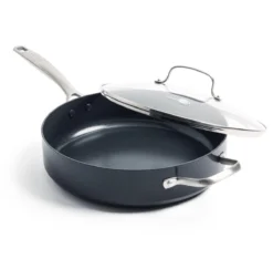 GreenPan Copenhagen Stoofpan Met Deksel En Extra Handvat 28cm/4.3L -Kookwereld Winkel 1200x1135 3