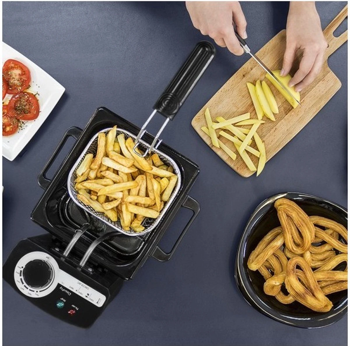 Frituurmachine Cecotec Cleanfry 1,5 L 1000W Roestvrij Staal 10 Frituurmachine Cecotec Cleanfry 1,5 L 1000W Roestvrij Staal - Afbeelding 10