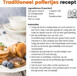 Kicinn Poffertjespan - Poffertjesmaker - Poffertjespan Inductie - Ø 24 Cm - 19 Poffertjes - Inclusief Handvaten -Kookwereld Winkel 1200x1194 1