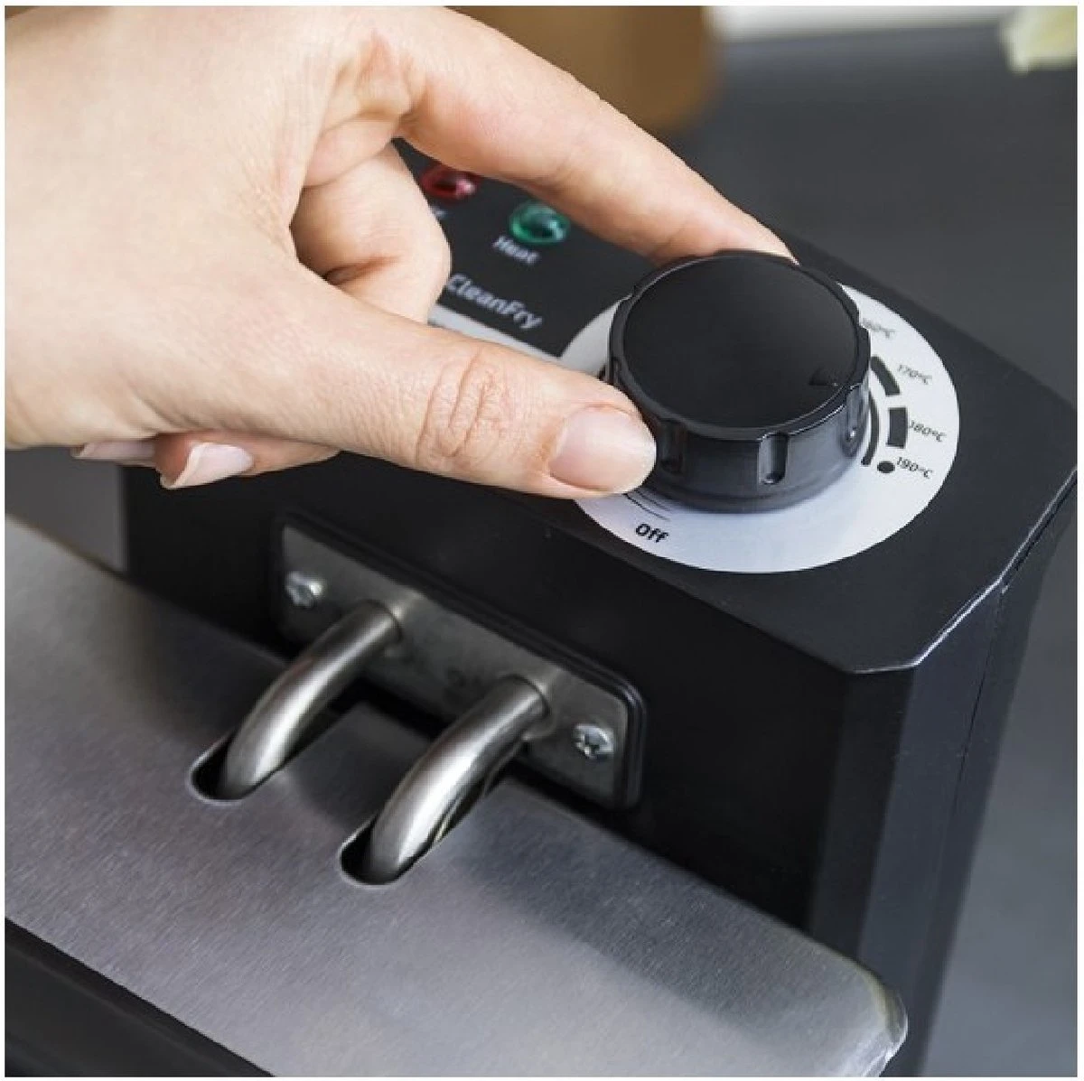 Frituurmachine Cecotec Cleanfry 1,5 L 1000W Roestvrij Staal 3 Frituurmachine Cecotec Cleanfry 1,5 L 1000W Roestvrij Staal - Afbeelding 3