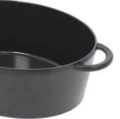 Fontignac Main Libres Braadpan - Ovaal - 29 Cm - Zwart 12 Fontignac Main Libres Braadpan - Ovaal - 29 Cm - Zwart -Kookwereld Winkel 1200x1197 14