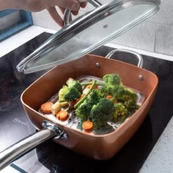 Nuovva Koperen Frituurpan, Met Diepe Zijkanten & Deksel 12 Nuovva Koperen Frituurpan, Met Diepe Zijkanten & Deksel -Kookwereld Winkel 1200x1200 1045