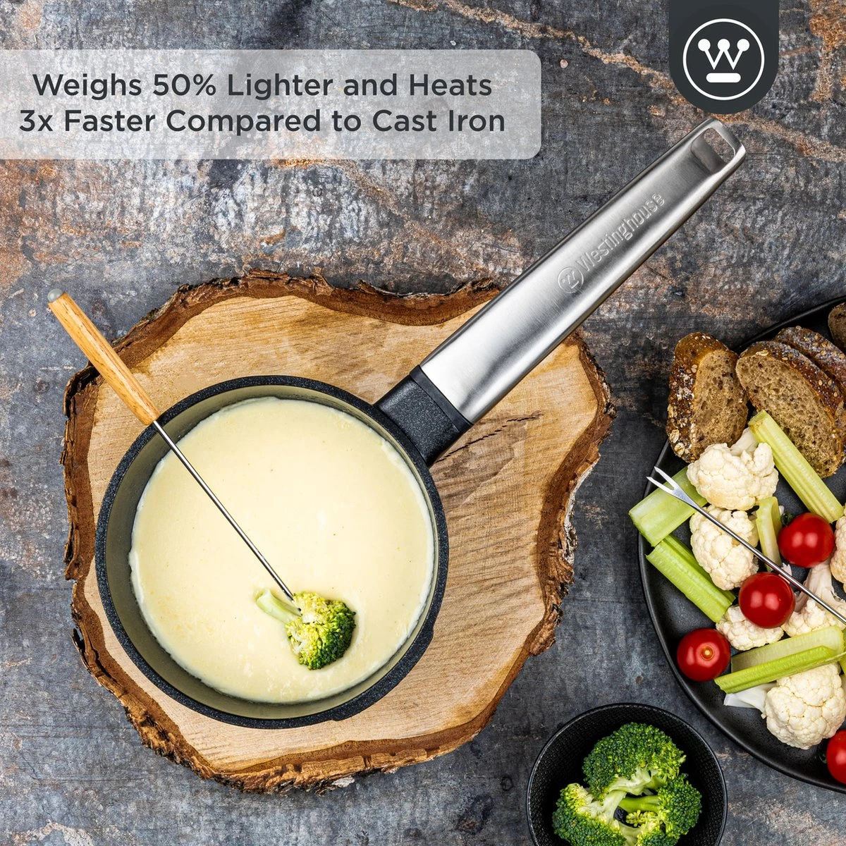 Westinghouse Performance Series - Steelpan Inductie 18cm - Zwart - Geschikt Voor Alle Warmtebronnen Inclusief Inductie En Ovenbestendig - Sauspan 6 Westinghouse Performance Series - Steelpan Inductie 18cm - Zwart - Geschikt Voor Alle Warmtebronnen Inclusief Inductie En Ovenbestendig - Sauspan - Afbeelding 6