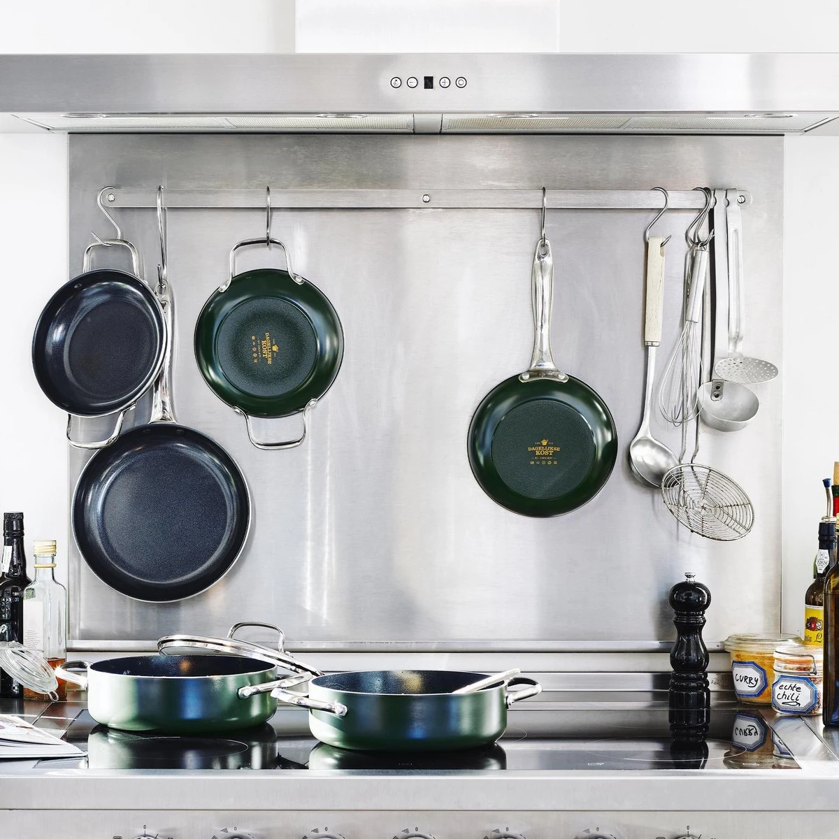 Dagelijkse Kost - Jeroen Meus - Steelpan ø16cm 1,58L - Inductie - Anti-aanbak - PFAS-vrij 3 Dagelijkse Kost - Jeroen Meus - Steelpan ø16cm 1,58L - Inductie - Anti-aanbak - PFAS-vrij - Afbeelding 3