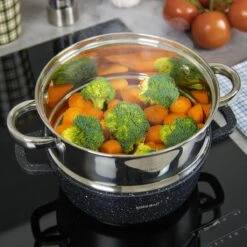 Kinghoff 1536 - Inzet Stoompan - Groentestomer - Vleesstomer - Ø24 X 8.5 Cm 7 Kinghoff 1536 - Inzet Stoompan - Groentestomer - Vleesstomer - Ø24 X 8.5 Cm -Kookwereld Winkel 1200x1200 1093