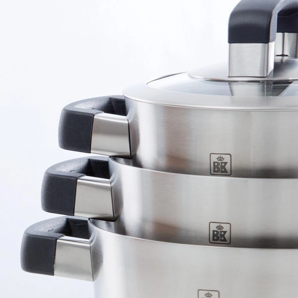 BK Conical Cool Glas Pannenset - 5-delig - Glazen Deksels - Geschikt Voor Alle Warmtebronnen 12 BK Conical Cool Glas Pannenset - 5-delig - Glazen Deksels - Geschikt Voor Alle Warmtebronnen - Afbeelding 12