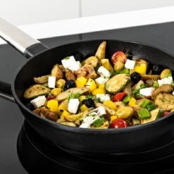 Westinghouse Pannenset - Performance Series Koekenpan 24cm + Koekenpan 28cm - Zwart - Koekenpannenset - Geschikt Voor Alle Warmtebronnen Inclusief Inductie -Kookwereld Winkel 1200x1200 158