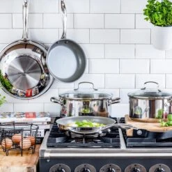 GreenChef Profile Plus Koekenpan 24cm - Zilverkleurig - Inductie - PFAS-vrij -Kookwereld Winkel 1200x1200 190