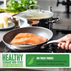 GreenChef Profile Plus Koekenpan 24cm - Zilverkleurig - Inductie - PFAS-vrij -Kookwereld Winkel 1200x1200 191