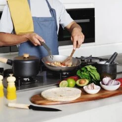 DeBuyer Mineral B Element Koekenpan - Zilver - Rond - Ø 28 Cm -Kookwereld Winkel 1200x1200 195