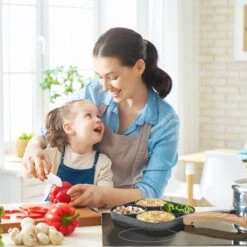 Professionele Koekenpan - Inductie - Voor Eieren / Pannekoeken / Hamburgers - Bakpan - Pan Voor 4 Eieren - Crepe Maker - Pannenkoekenmaker - Braadpan - Anti Aanbaklaag 9 Professionele Koekenpan - Inductie - Voor Eieren / Pannekoeken / Hamburgers - Bakpan - Pan Voor 4 Eieren - Crepe Maker - Pannenkoekenmaker - Braadpan - Anti Aanbaklaag -Kookwereld Winkel 1200x1200 219