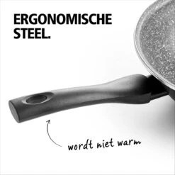 BRABANTIA LIVING Koekenpan - Ø 20 Cm - Antiaanbak - Inductie - Zwart -Kookwereld Winkel 1200x1200 222