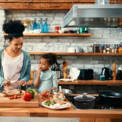 BIKO - Smile Pannen 8 Delige Pannenset - Braadpan - Zwart -Kookwereld Winkel 1200x1200 25