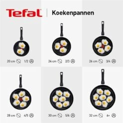 Tefal Ultimum - Pannenset - 3 Stuks | Koekenpan 24cm | Koekenpan 28cm | Wokpan 28cm | INDUCTIE - PFAS-vrij 14 Tefal Ultimum - Pannenset - 3 Stuks | Koekenpan 24cm | Koekenpan 28cm | Wokpan 28cm | INDUCTIE - PFAS-vrij -Kookwereld Winkel 1200x1200 345
