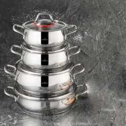 Karaca Emirgan Pannenset - 8 Delig - Geschikt Voor Inductie 10 Karaca Emirgan Pannenset - 8 Delig - Geschikt Voor Inductie -Kookwereld Winkel 1200x1200 36