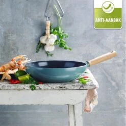GreenPan Mayflower Wok - Ø 28 Cm - Keramisch - Inductie -Kookwereld Winkel 1200x1200 446