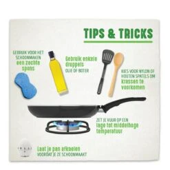 GreenChef Soft Grip Pannenset - 10-Delig - Keramisch - Inductie 13 GreenChef Soft Grip Pannenset - 10-Delig - Keramisch - Inductie -Kookwereld Winkel 1200x1200 534