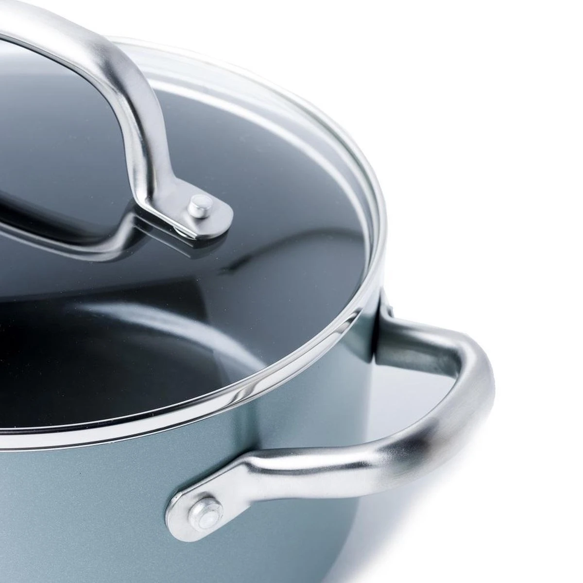 GreenPan Mayflower Pannenset - 5-delig - Lichtblauw - Inductie - PFAS-vrij 4 GreenPan Mayflower Pannenset - 5-delig - Lichtblauw - Inductie - PFAS-vrij - Afbeelding 4