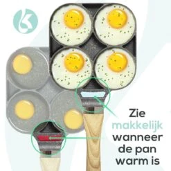 Culistar Pannenkoekenpan Inductie - Pancake Pan - Omeletpan - Omeletmaker - Eierpan - Inclusief Receptenboekje -Kookwereld Winkel 1200x1200 561