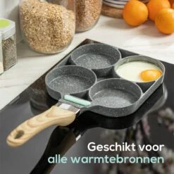 Culistar Pannenkoekenpan Inductie - Pancake Pan - Omeletpan - Omeletmaker - Eierpan - Inclusief Receptenboekje -Kookwereld Winkel 1200x1200 562