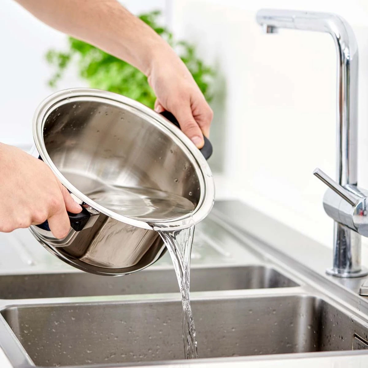 Gero Erik Kookpannenset - 4-delig - RVS - Inductie 4 Gero Erik Kookpannenset - 4-delig - RVS - Inductie - Afbeelding 4