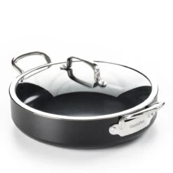 GreenPan Barcelona Infinity Pro Hapjespan Met Deksel 30cm - Zwart - Inductie - PFAS-vrij 25 GreenPan Barcelona Infinity Pro Hapjespan Met Deksel 30cm - Zwart - Inductie - PFAS-vrij -Kookwereld Winkel 1200x1200 658