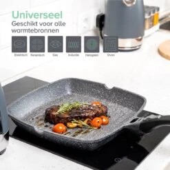 Coninx Grillpan 28CM - Steakpan - Afneembare Handgreep - PFAS-vrij - Grijs 11 Coninx Grillpan 28CM - Steakpan - Afneembare Handgreep - PFAS-vrij - Grijs -Kookwereld Winkel 1200x1200 779