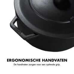 MOA Gietijzeren Braadpan - Inhoud 5,7 Liter - 26CM - Rond - Alle Warmtebronnen - Ook Voor Inductie - Gewicht 5,8 Kg - Zwart - C26B 10 MOA Gietijzeren Braadpan - Inhoud 5,7 Liter - 26CM - Rond - Alle Warmtebronnen - Ook Voor Inductie - Gewicht 5,8 Kg - Zwart - C26B -Kookwereld Winkel 1200x1200 828