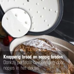 Daumonet Bocuse Rouge Gietijzeren Braadpan - Sudderpan Kersen Rood - Ovaal - Ø 29 Cm - 3 Liter - PFAS & PFOA Vrij - Emaille - Geschikt Voor Alle Warmtebronnen - Elektrisch - Gas - Halogeen - Inductie - Keramisch - Vaatwasserbestendig 12 Daumonet Bocuse Rouge Gietijzeren Braadpan - Sudderpan Kersen Rood - Ovaal - Ø 29 Cm - 3 Liter - PFAS & PFOA Vrij - Emaille - Geschikt Voor Alle Warmtebronnen - Elektrisch - Gas - Halogeen - Inductie - Keramisch - Vaatwasserbestendig -Kookwereld Winkel 1200x1200 840