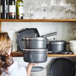 GreenPan Featherweights Braadpan 22cm - Zwart - Inductie - PFAS-vrij 12 GreenPan Featherweights Braadpan 22cm - Zwart - Inductie - PFAS-vrij -Kookwereld Winkel 1200x1200 847