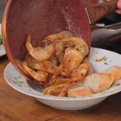 Livington Copper & Stone Pan - 24cm Koekenpan- Anti-aanbaklaag En Krasbestendig - Graniet Look - Binnenste Steenlaag Voor Perfecte Warmteverdeling - Geschikt Voor Ceran, Gas, Elektrisch, Inductie -Kookwereld Winkel 1200x1200 909