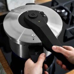 Springlane Roestvrijstalen Snelkookpan - Inductie - Pressure Cooker - 6,0 L Met Stoommand 18 Springlane Roestvrijstalen Snelkookpan - Inductie - Pressure Cooker - 6,0 L Met Stoommand -Kookwereld Winkel 1200x1200 978