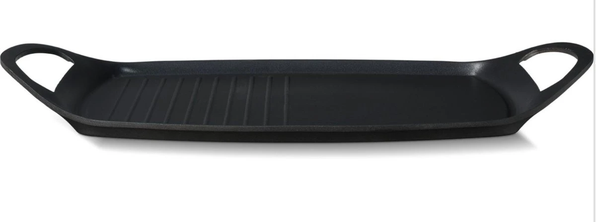 Blokker Comfort Grillplaat - 47x29 Cm - Incl. Handvaten 1 Blokker Comfort Grillplaat - 47x29 Cm - Incl. Handvaten