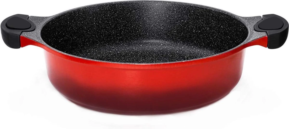 Aluminium Tajine Agadir- Geschikt Ook Voor Inductie -Rood 3 Aluminium Tajine Agadir- Geschikt Ook Voor Inductie -Rood - Afbeelding 3
