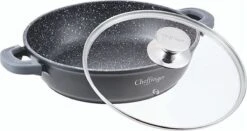 Cheffinger 28cm Lage Kookpot / Braadpan - CF-SC28 -Kookwereld Winkel 1200x637 2