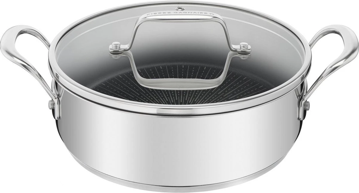 Tefal Pierre Gagnaire Sauteerpan - Ø 26 Cm + Deksel 1 Tefal Pierre Gagnaire Sauteerpan - Ø 26 Cm + Deksel