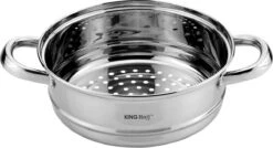 Stoompan INZET 2.6L – Rijststomer - Groentestomer Ø 20 Cm RVS