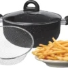 Platinum Frituurpan/ Friteuse - RVS - 24 Cm - 6.6L