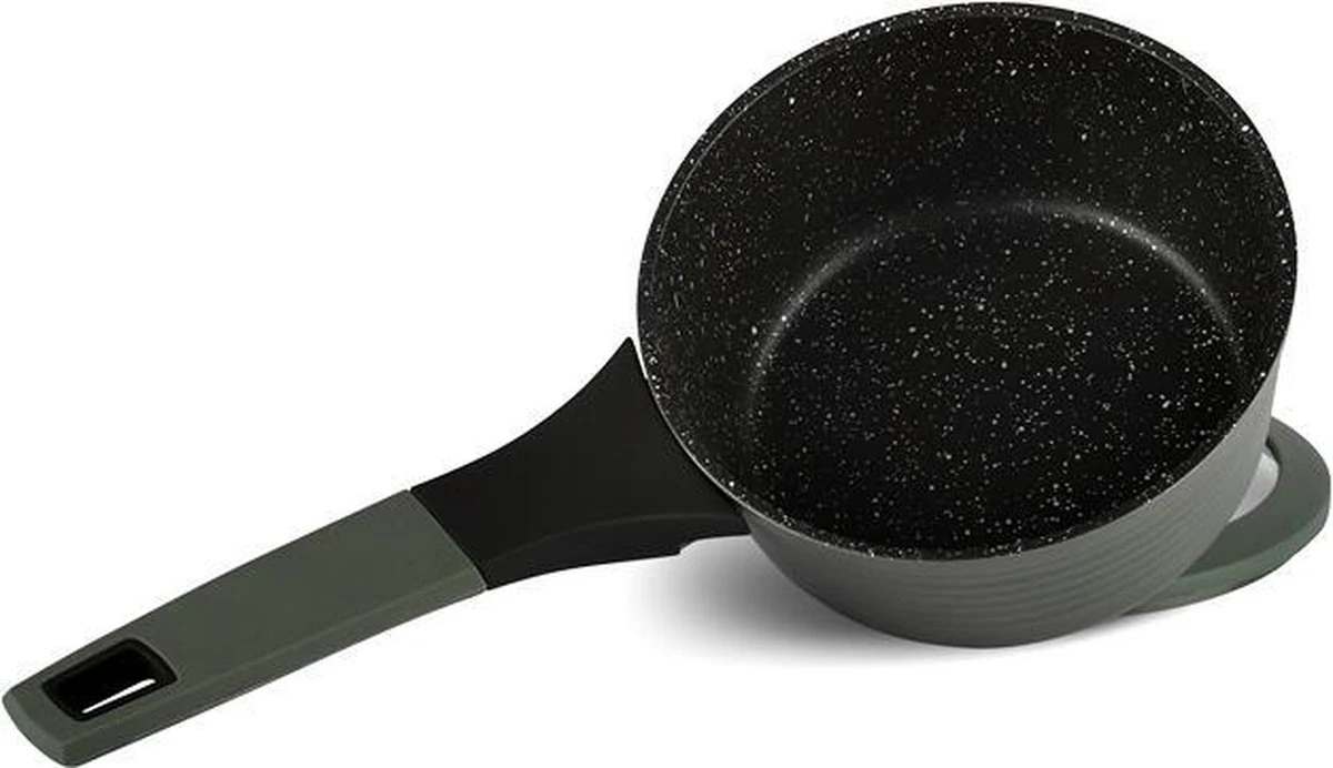 Edënbërg Green Line - 12-delige Luxe Pannenset Van Gesmeed Aluminium - Keramische/Marmeren Coating 8 Edënbërg Green Line - 12-delige Luxe Pannenset Van Gesmeed Aluminium - Keramische/Marmeren Coating - Afbeelding 8