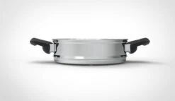 Royal Swiss Snelkookpan / Couscous Pan - 2 In 1 - 10 Liter - Ø 26 Cm - RVS - Inductie - Automatische Sluiting -Kookwereld Winkel 1200x693 2