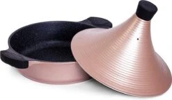 Aluminium Tajine Agadir-geschikt Kleur Rose Gold - Ook Voor Inductie -Kookwereld Winkel 1200x698 3