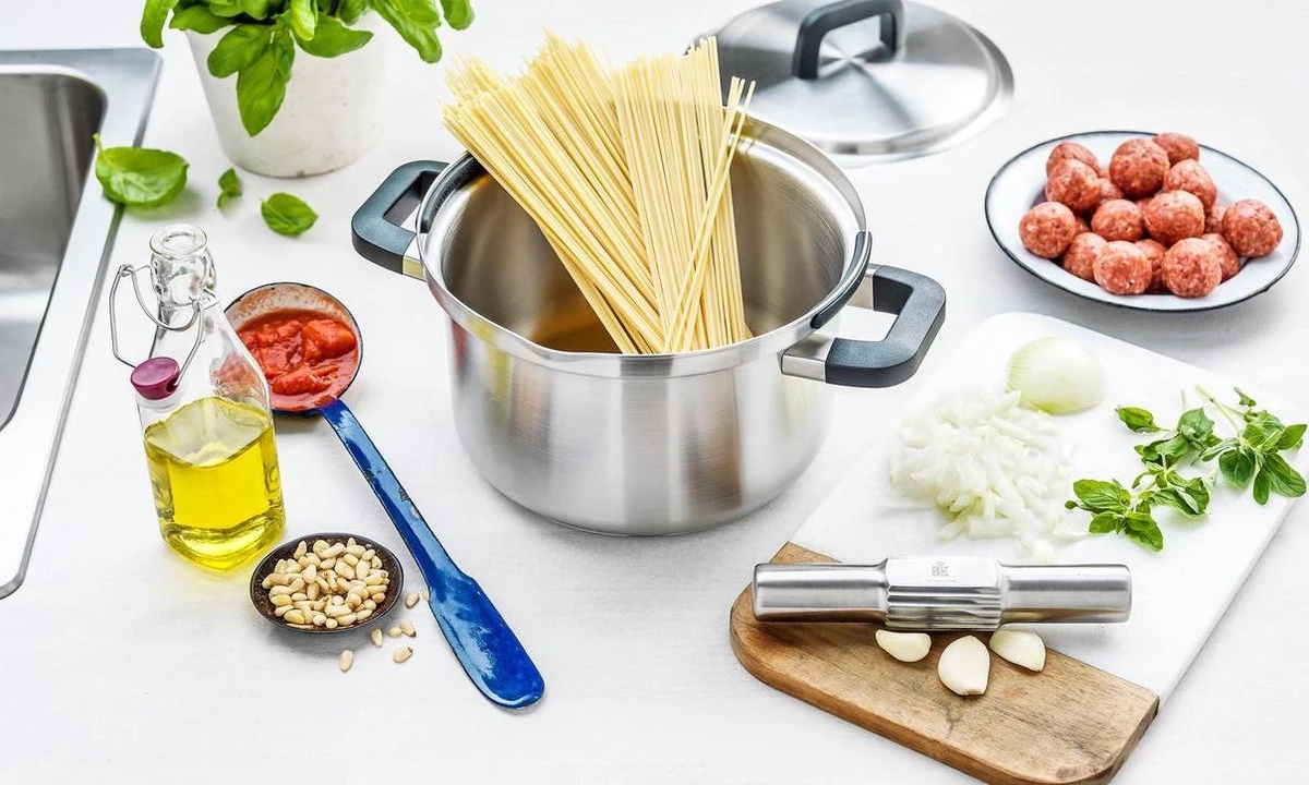 BK Flow Cool Pannenset - 5-delig - Veilig Afgietsysteem 5 BK Flow Cool Pannenset - 5-delig - Veilig Afgietsysteem - Afbeelding 5