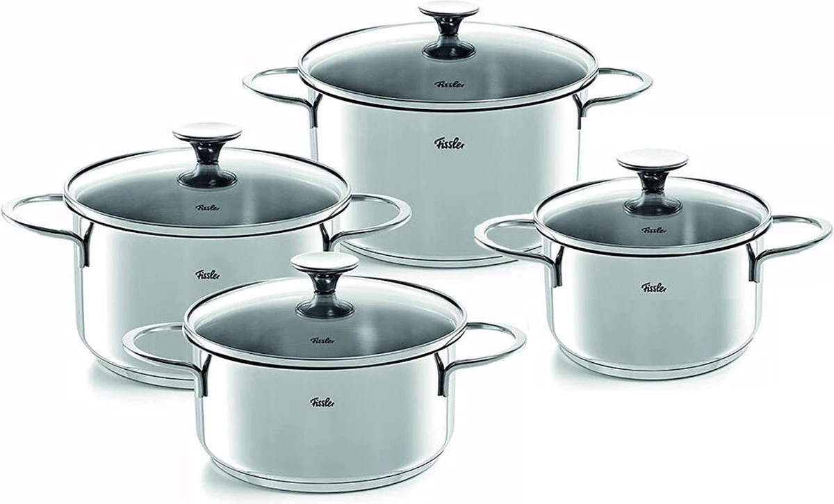 Fissler Copenhagen Pannenset, 4-delig 1 Fissler Copenhagen Pannenset, 4-delig