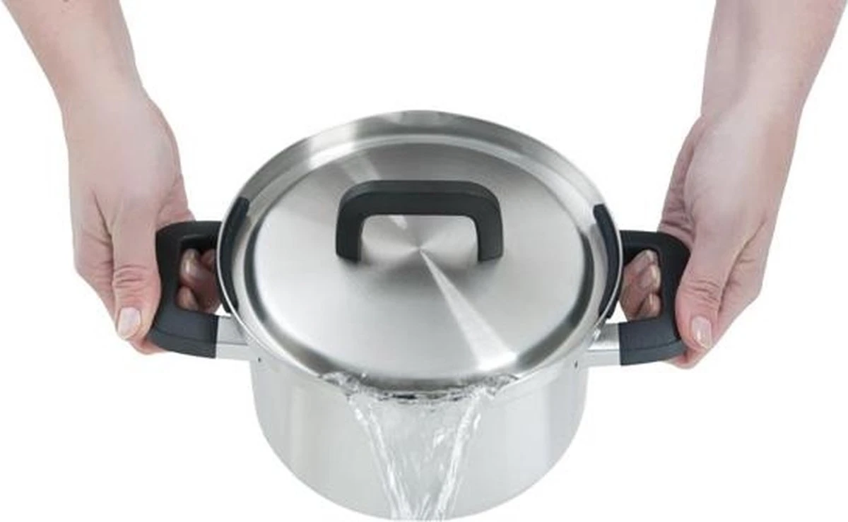 BK Flow Cool Pannenset - 5-delig - Veilig Afgietsysteem 7 BK Flow Cool Pannenset - 5-delig - Veilig Afgietsysteem - Afbeelding 7