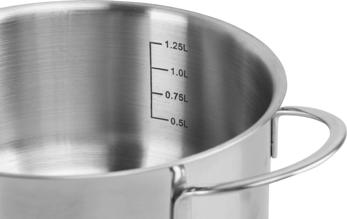 Niceey Pannenset - Voor Alle Warmtebronnen - Pannenset Inductie - Pannensets - 7 Delig 4 Niceey Pannenset - Voor Alle Warmtebronnen - Pannenset Inductie - Pannensets - 7 Delig - Afbeelding 4